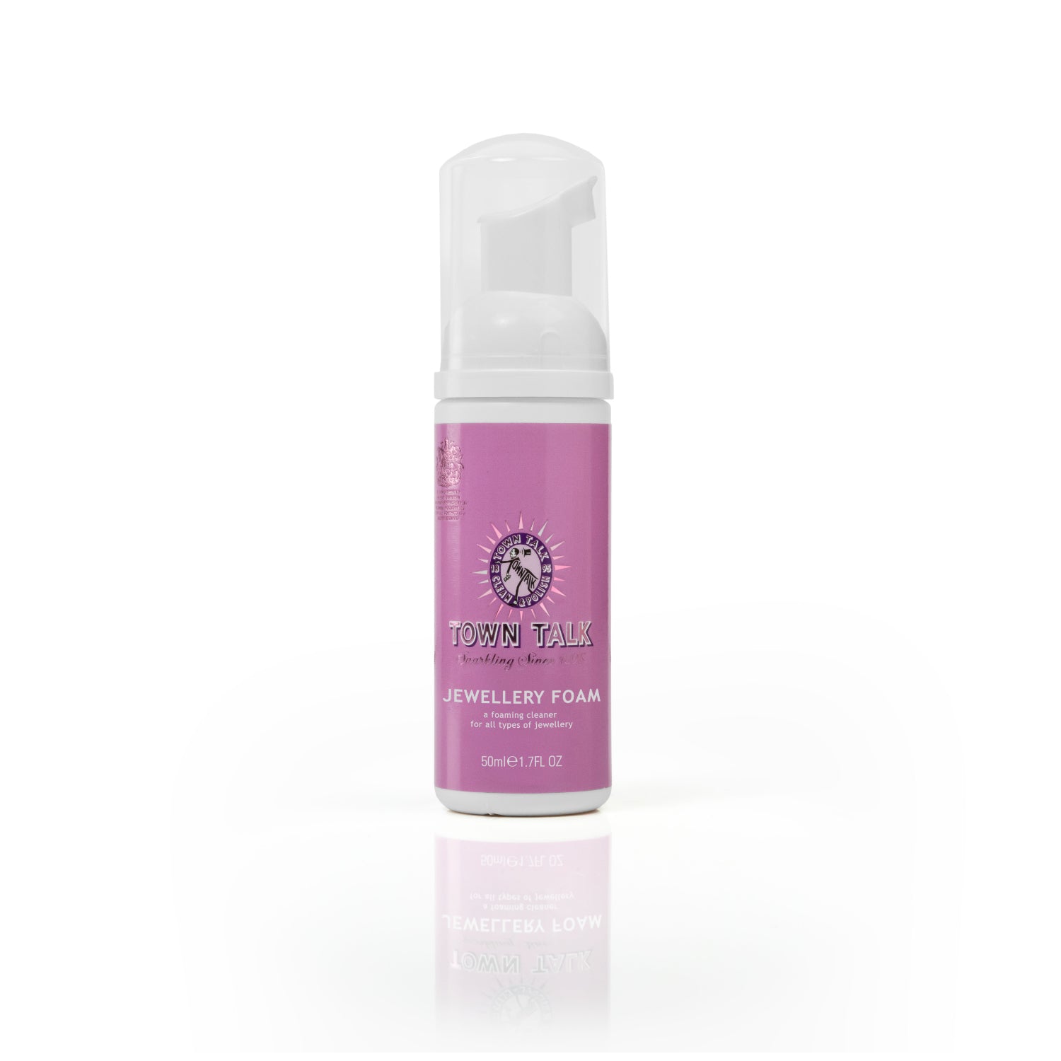 Jewellery Foam - a foaming cleaner for all types of jewellery