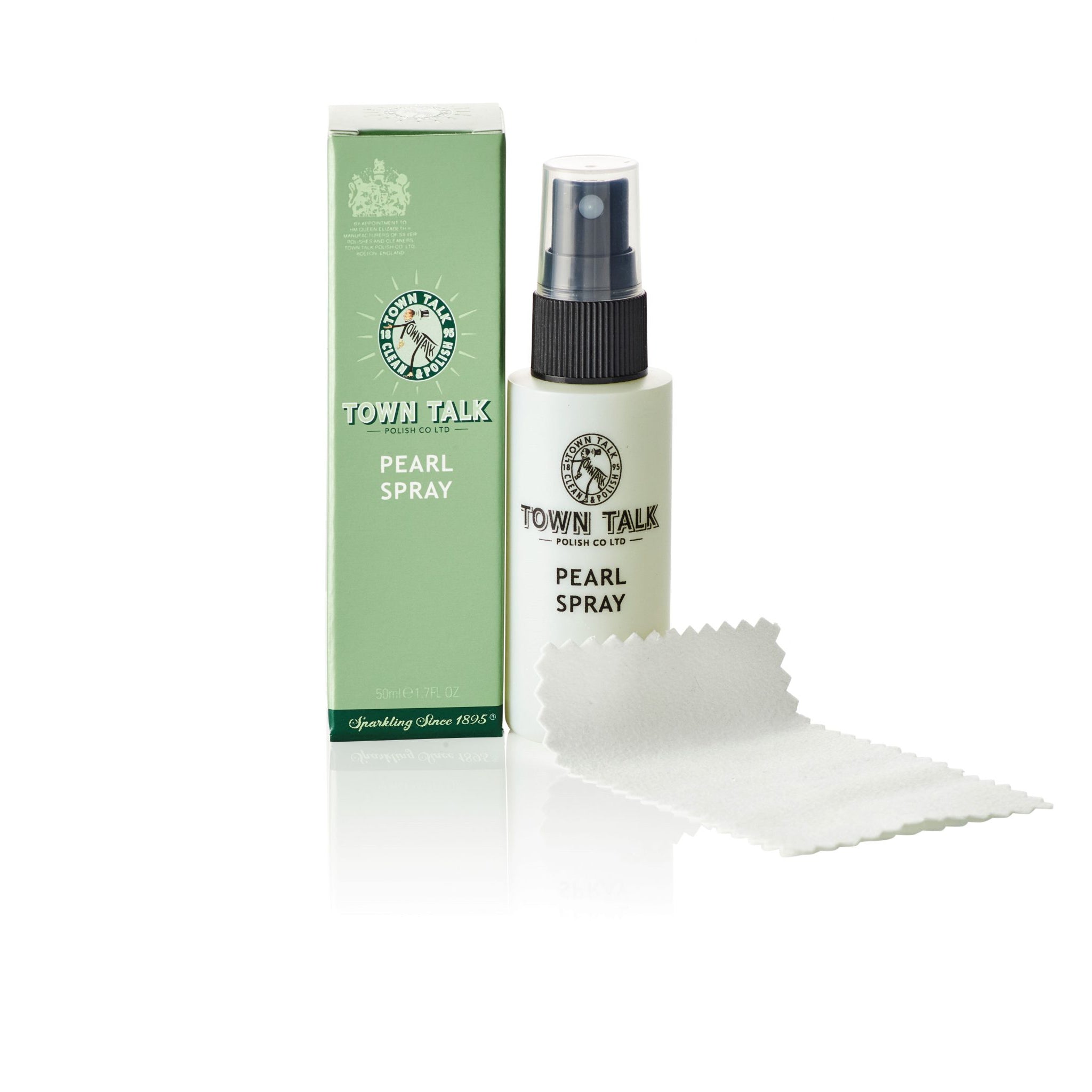 Town Talk Pearl Spray With Small Microfibre Cloth And Box