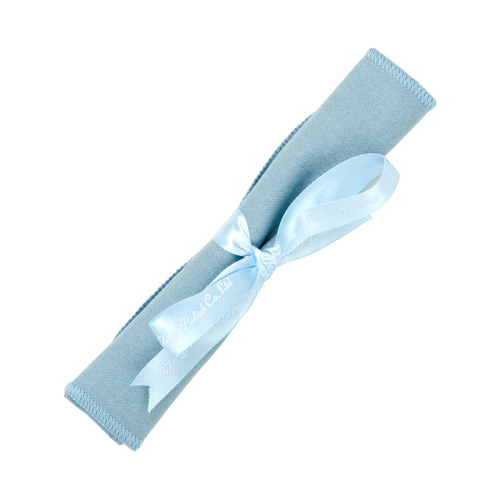 Town Talk Anti-Tarnish Pen Storage Roll Rolled Up with Ribbon Bow