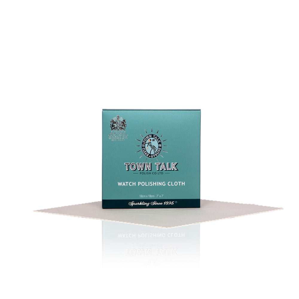 Town Talk Polish Watch Polishing Cloth 18x18cm Packaging