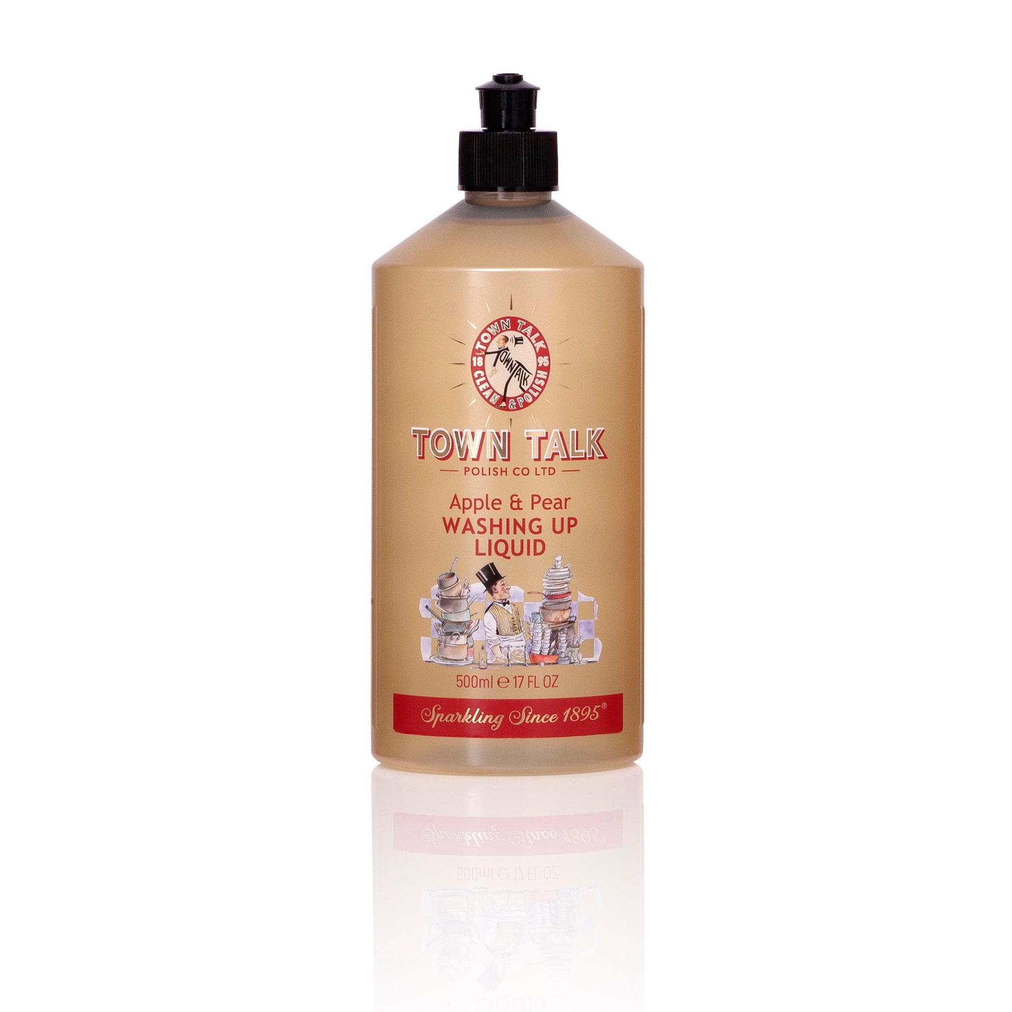 Town Talk Polish Apple and Pear Washing Up Liquid 500ml Bottle
