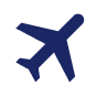 Travel Friendly Airplane Icon