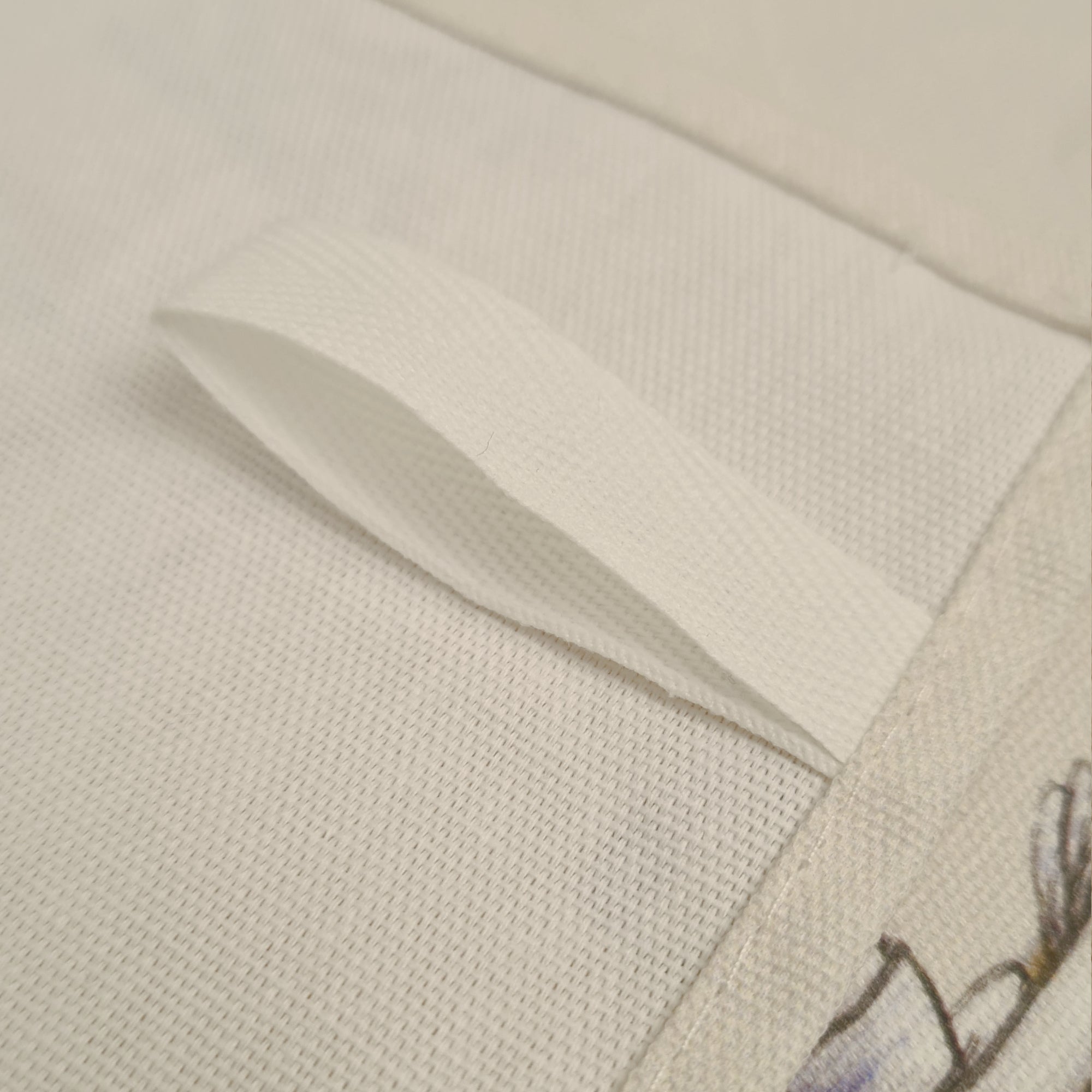 Town Talk Tea Towel Hanging Loop Detail Close-Up