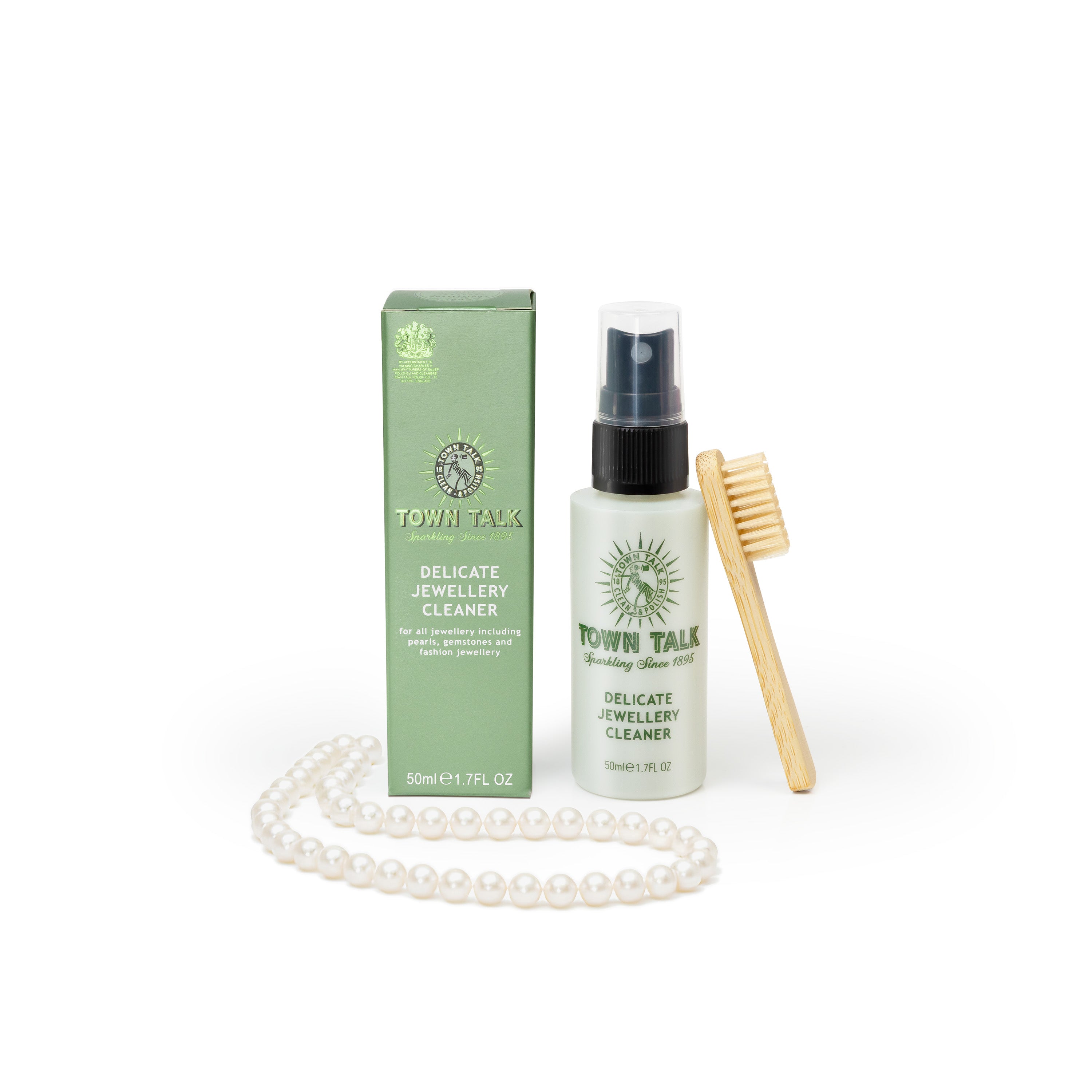 Delicate Jewellery Spray Cleaner for pearls, gemstones and delicate jewellery